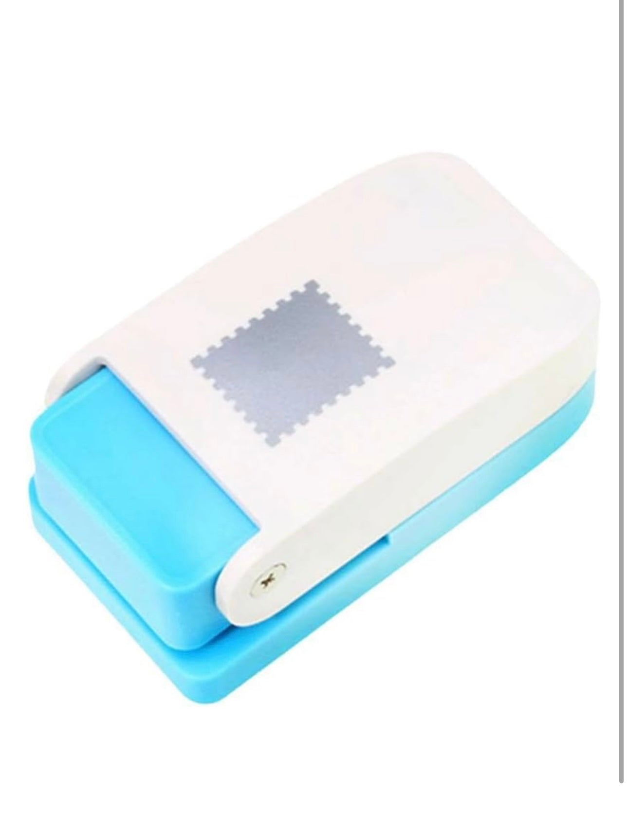 StampPunch paper punch tool for vintage postage stamp edges. Stamp Puncher viral tool