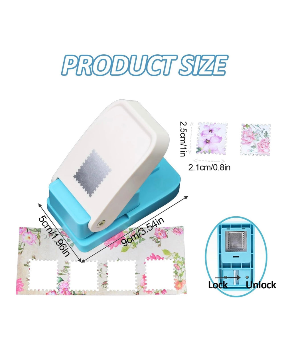StampPunch paper punch tool for vintage postage stamp edges